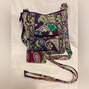 Vera Bradley hipster bag with wallet
